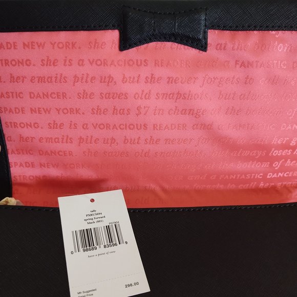 Kate Spade leather limited edition clutch - Picture 2 of 3